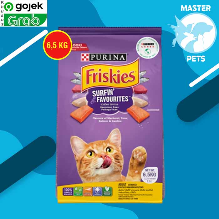 GOSEND Makanan Kucing Cat Food Friskies 6,5 kg