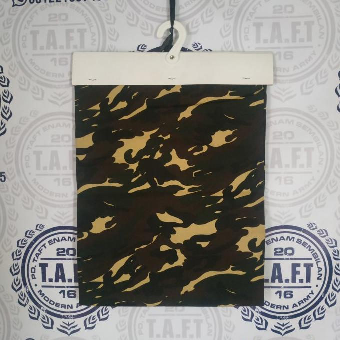 Bahan kain loreng banser - bahan dril loreng banser