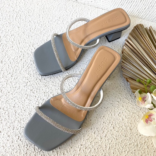 DUSHI Nadia heels - Sendal hak tahu wanita 5CM