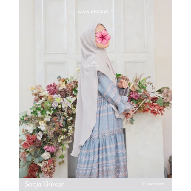 SEROJA KHIMAR (KHIMAR ONLY) JASMINE BY LIDIA HADIWINOTO NEW DESIGN SEROJA FAMILY