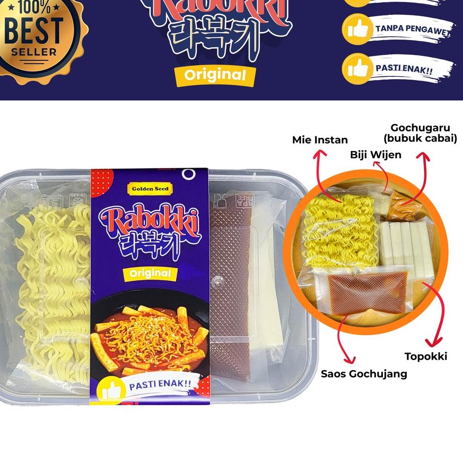 

ハ RABOKKI ORIGINAL PREMIUM HALAL - RAMEN TOPPOKI RABOKI TTEOKBOKKI TOPOKI TOPPOKI TOKPOKI PEDAS KOREA ㅽ