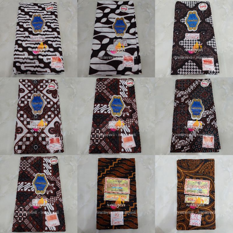 Jarik Lembaran Motif Batik