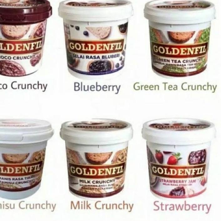 

Langsung Order Goldenfill kemasan toples kaca 300gr pakai sticker,,