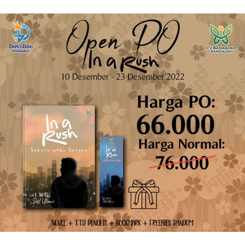 Buku Novel~In a Rush