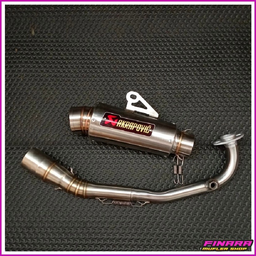 AKRAPOVIC SELINCER KNALPOT RACING INLET 50MM VARIO160 / PCX160