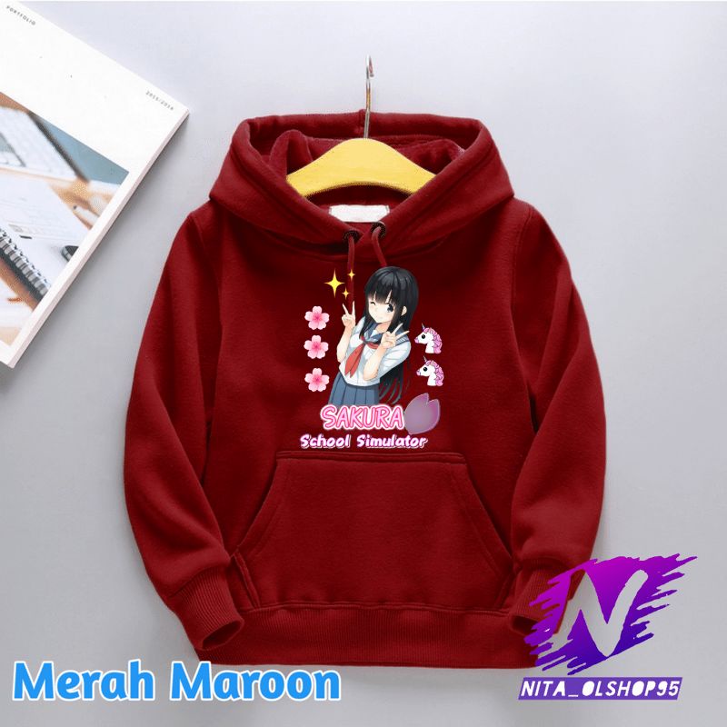 HOODIE ANAK SAKURA SCHOOL SIMULATOR