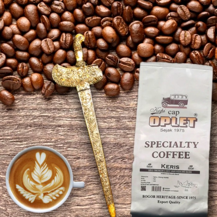 

KOPI OPLET SPECIALTY COFFEE - KERIS BLEND (GAYO & E. JAVA) - 250gr - Superhalus