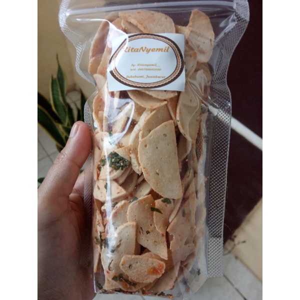 

Basreng original daun jeruk (120gr)