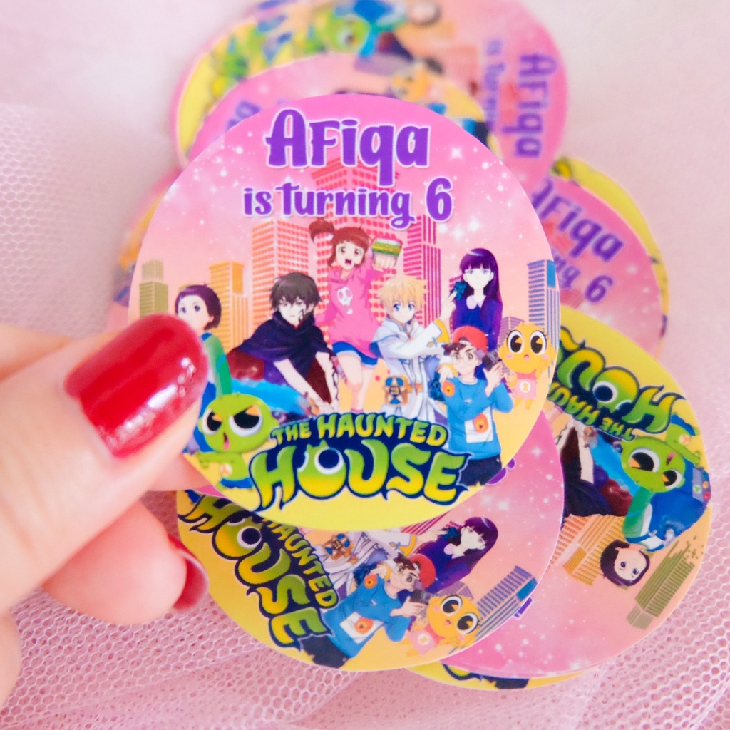 

Shinbi House Sticker Birthday Souvenir Tempelan Ulang Tahun Hampers