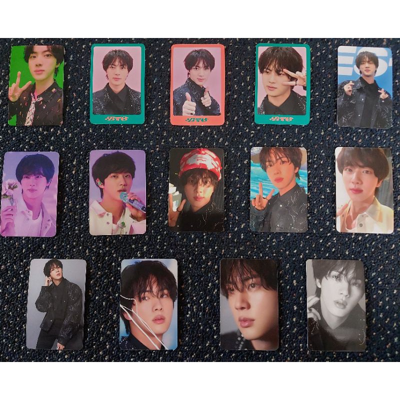 PHOTOCARD BTS JIN DICON 102 OFFICIAL / PHOTOCARD BTS KIM SEOKJIN DICON 102 OFFICIAL / SHARING BTS DI