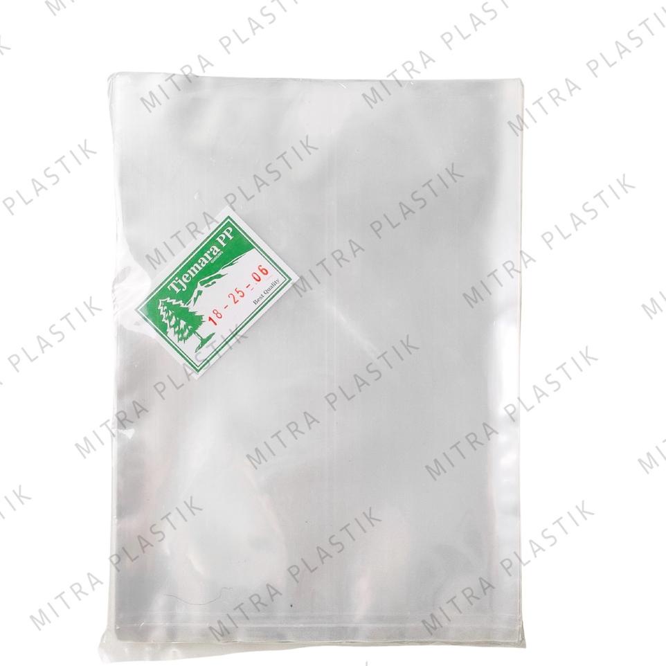 

JOYU-80 Plastik PP Lebar 18 Tebal 06 18x25 18x30 18x35 Kantong Bening Transparan Snack [JSK]