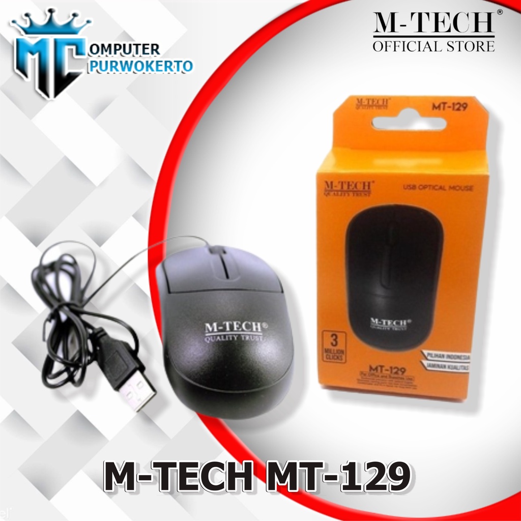 Mouse komputer pc laptop kabel USB