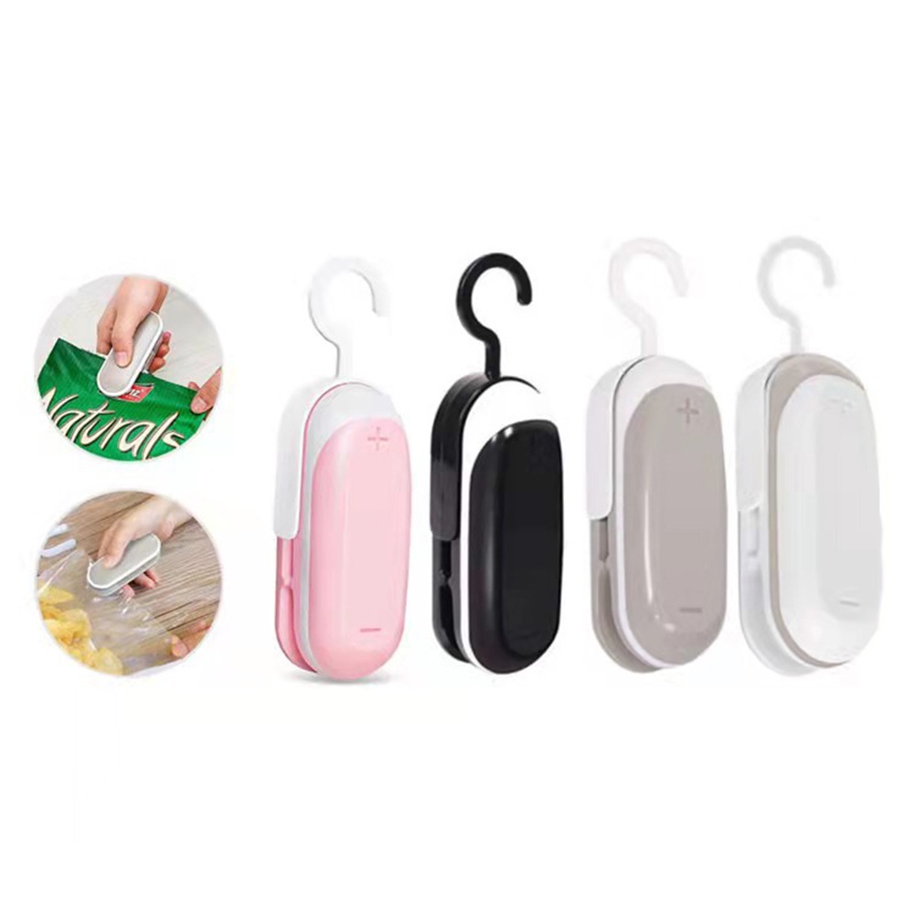 ღ Beberapa Warna Mini Tas Sealer Plastik Portabel Tas Klip Mesin Makanan Penyimpanan Seal Portable Panas Vakum Sealer Makanan Ringan penyegelan Dapur Gadget