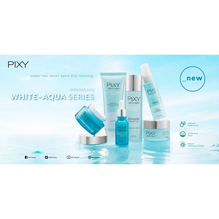 Pixy White Aqua Series
