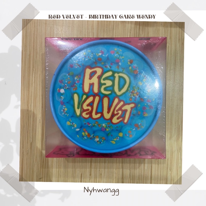 RED VELVET - BIRTHDAY CAKE VER WENDY [ready stock]