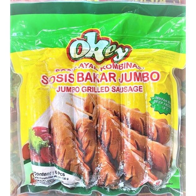 

Okey Sosis Ayam Bakar Jumbo 500gr