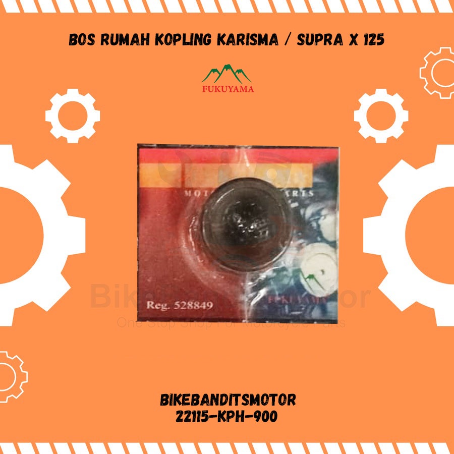 Bos rumah kopling karisma / supra x 125 Fukuyama