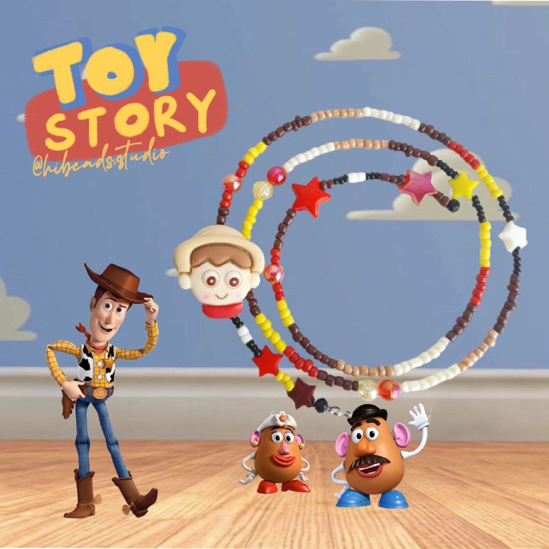 Toy story strap mask / Woody / Tali masker toy story / tali masker anak