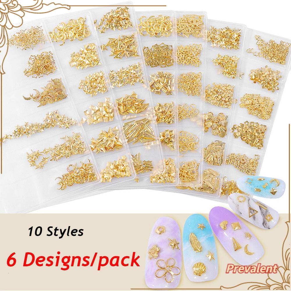 Preva Metal Nail Rivet Aksesoris Fashion DIY Stiker