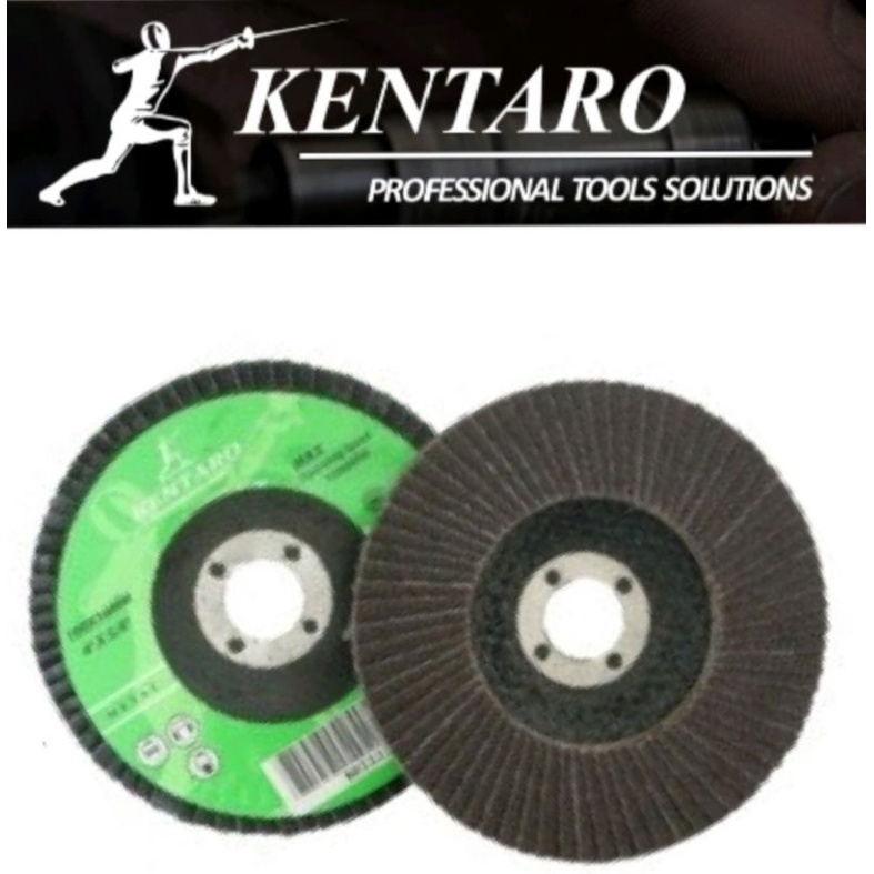 flap disc / amplas susun 4&quot; kentaro Japan quality