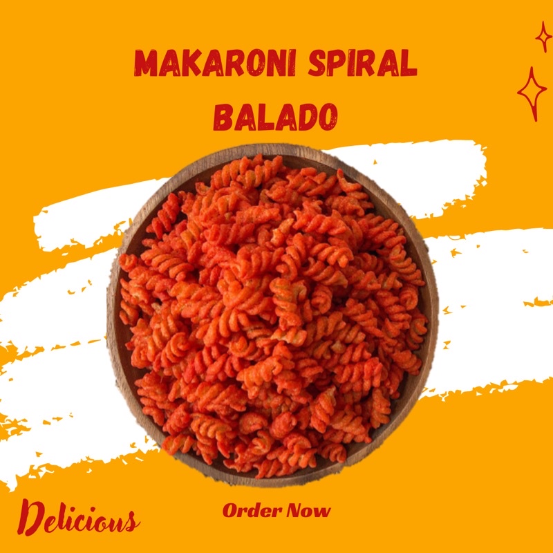 

Makaroni Spiral Balado 500gr