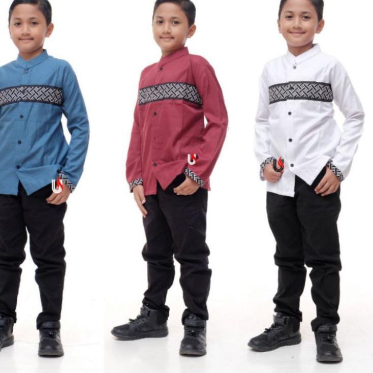Terbaik  Baju koko anak remaja SD SMP | baju anak | koko anak lengan panjang . .. . ..