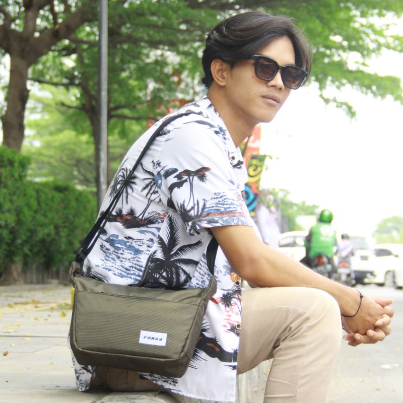 Tas pria wanita slingbag Fansy Oricon - Tas selempang unisex