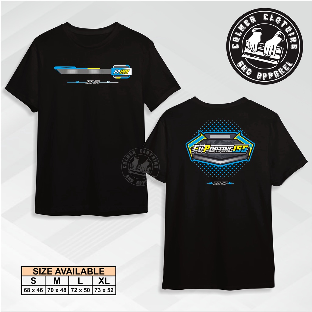 Kaos Satria FU Porting Racing Distro