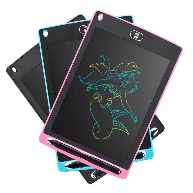 LCD WRITING TABLET COLOR BOARD 8,5 &quot;- PAPAN TULIS ANAK WARNA