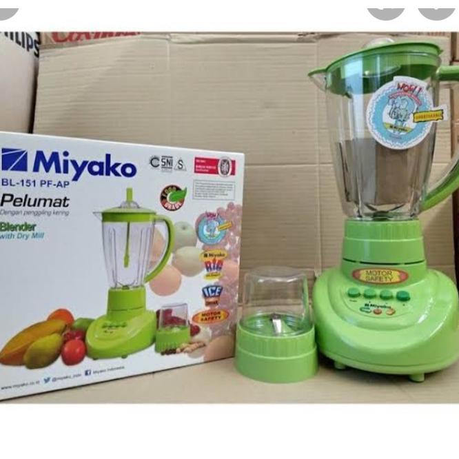 Sale Terbatas Blender Plastik Miyako 2in1 151 PF-AP/ 1.5 Liter / blender portable