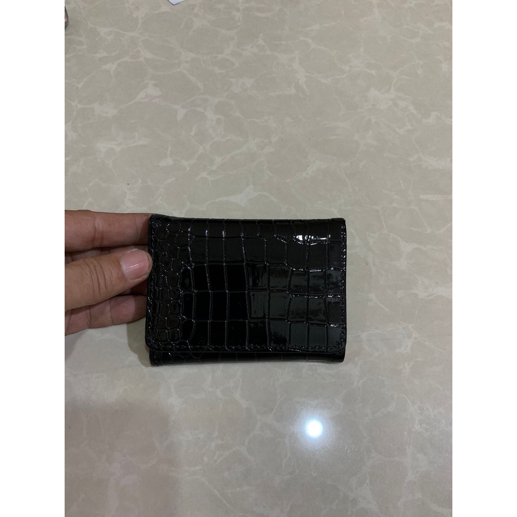 DW-06 Dompet Lipat Wanita Mini CROCO