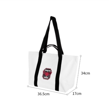 LIMITED CUCI GUDANG MINISO MARVEL SHOULDER BAG/TAS BELANJA/TOTEBAG