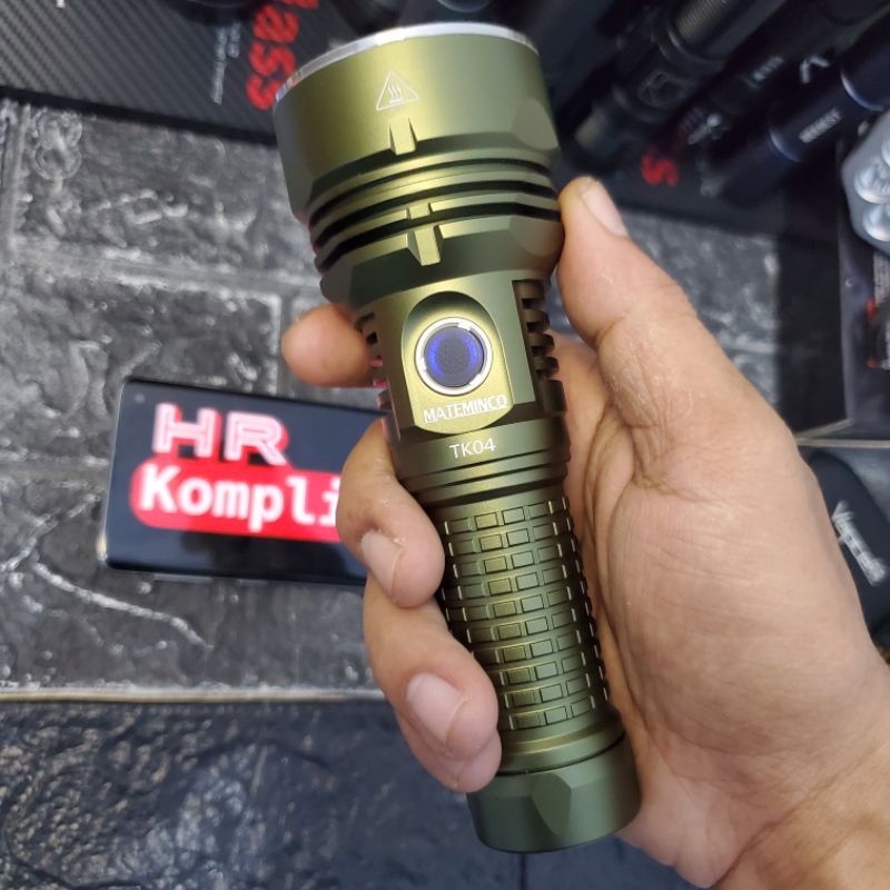 Fullset original Mateminco TK04 / Astrolux FT02s bonus baterai Liitokala