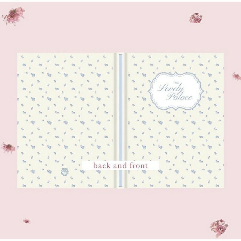 

THE LOVELY PALACE notebook A5 100 lembar PUTIH