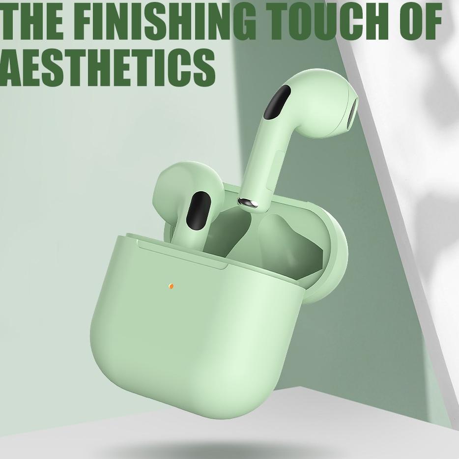 Terpercaya OWIRE Headset Bluetooth TWS Macaron Earphone True Wireless Stereo HIFI Sentuh Earbud