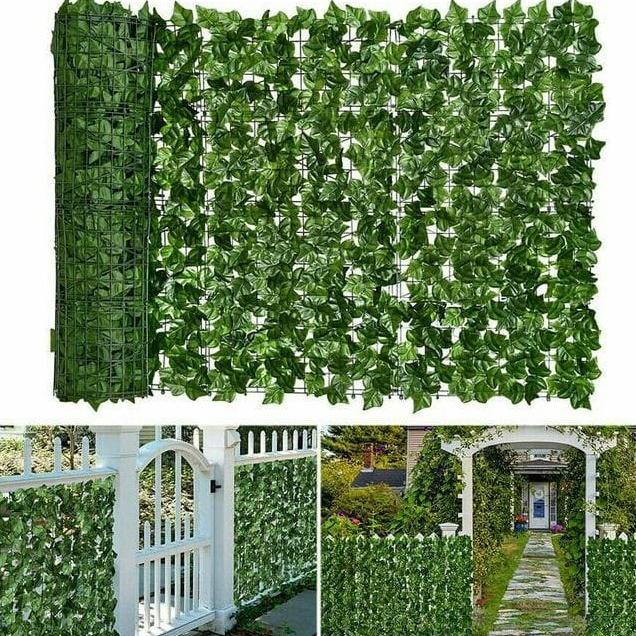 SATU GULUNG SET DAUN RAMBAT IVY DEKORASI DINDING/BUNGA PLASTIK