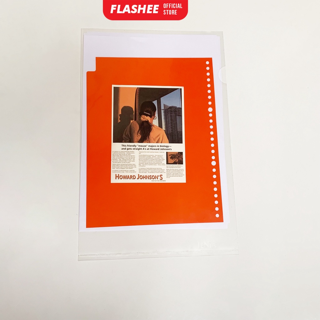 

Flashee Map Polos Bening Transparan Jenia Folio F4 Organizer Dokumen Kertas