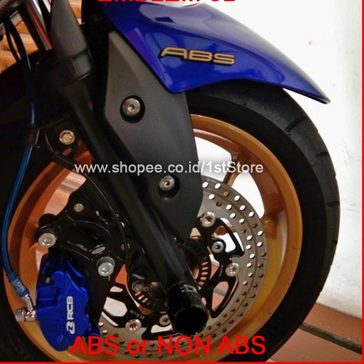 EMBLEM 3D ABS OR NON ABS LOGO TIMBUL YAMAHA NMAX AEROX XMAX LEXI ALL NEW OLD HONDA ADV PCX VARIO CBR