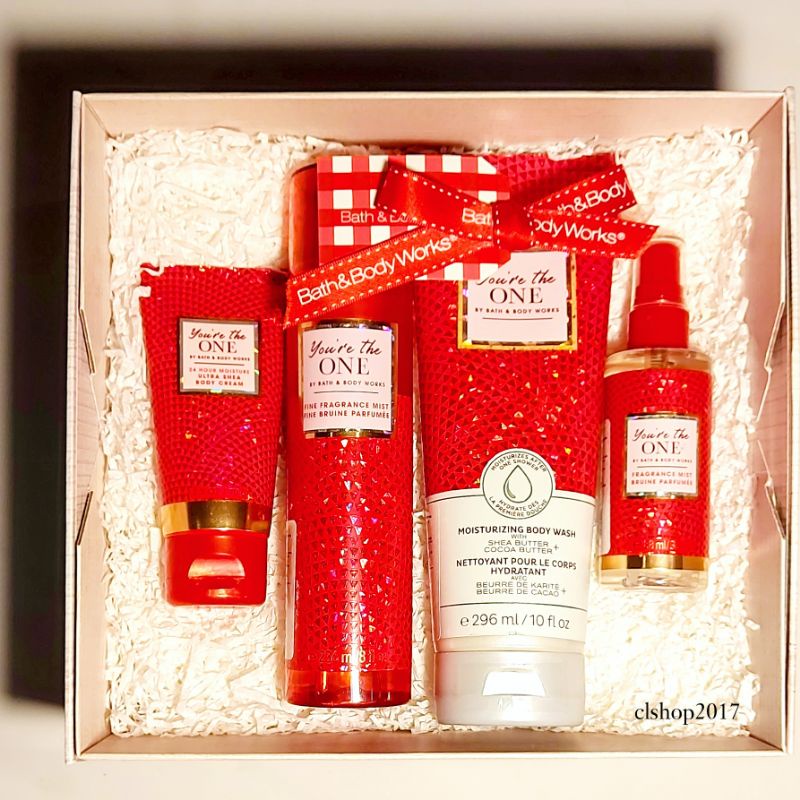 BBW YOU'RE THE ONE GIFT SET PAKET BATH &amp; BODY WORKS