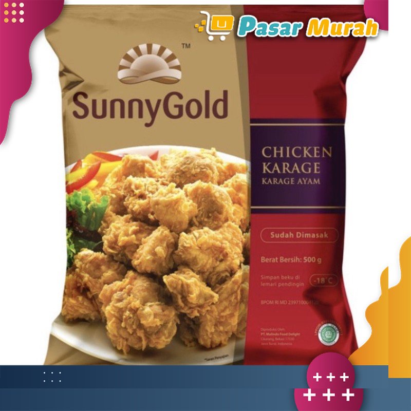 

sunny Gold chicken karage ayam original 500gr | Pasar Murah Medan