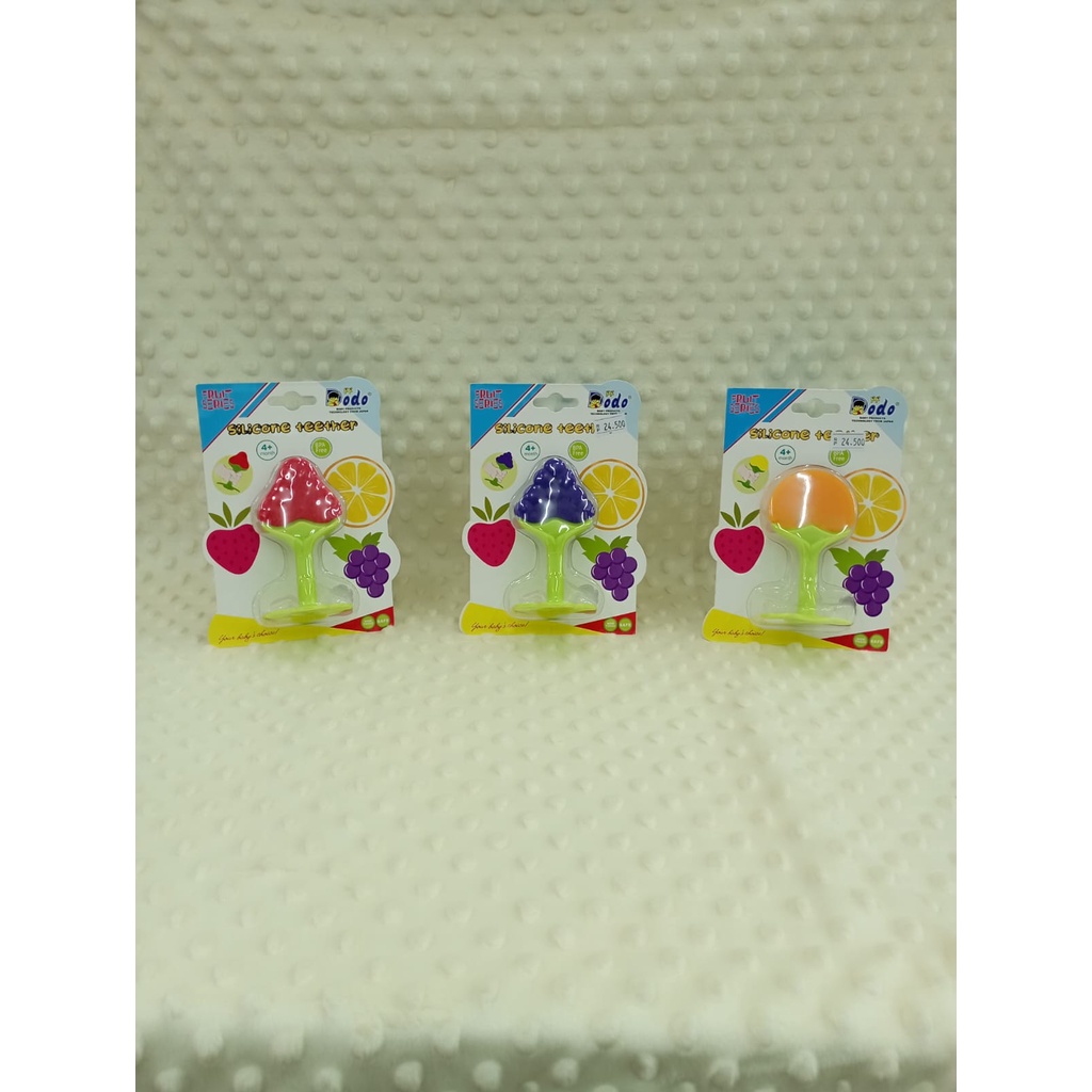 Dodo Silicone Teether Fruit Series / Gigitan Bayi