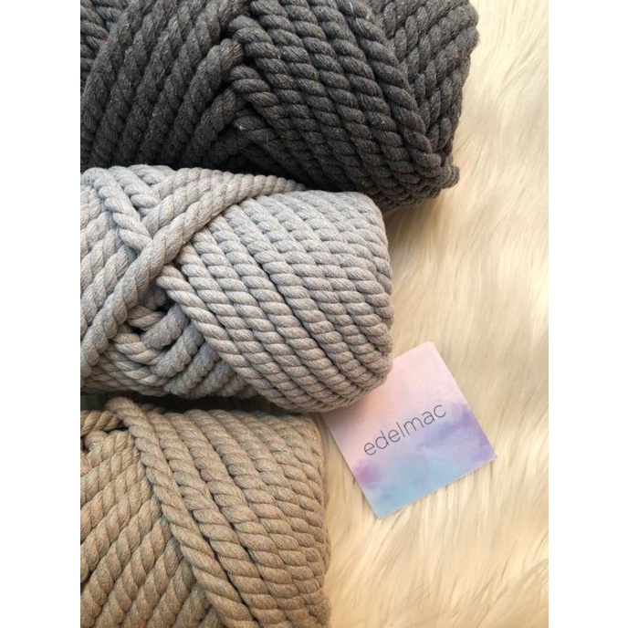 Tali Katun Macrame Colorful uk Besar Big Size Cotton Cord Part I