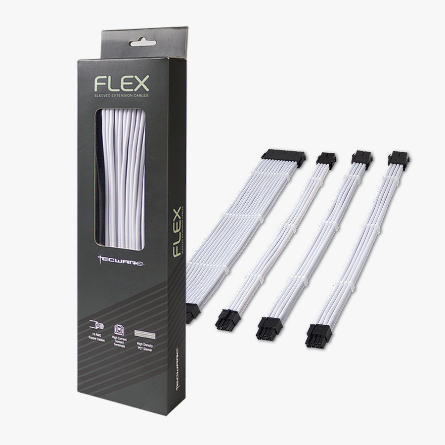 PSU Extension Tecware Flex Sleeved Extension Cables Set