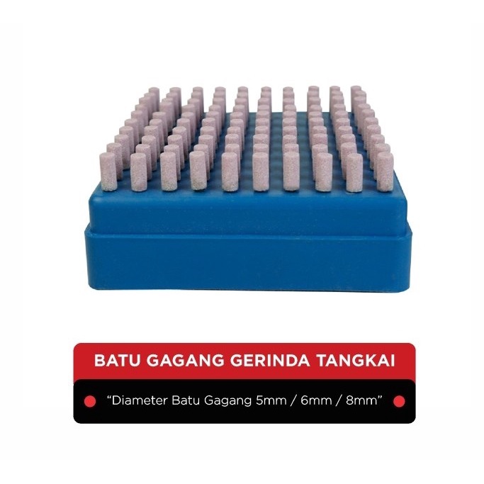 Batu Osco | Batu Gagang Gerinda Tangkai | Mounted Stone (100 PCS)