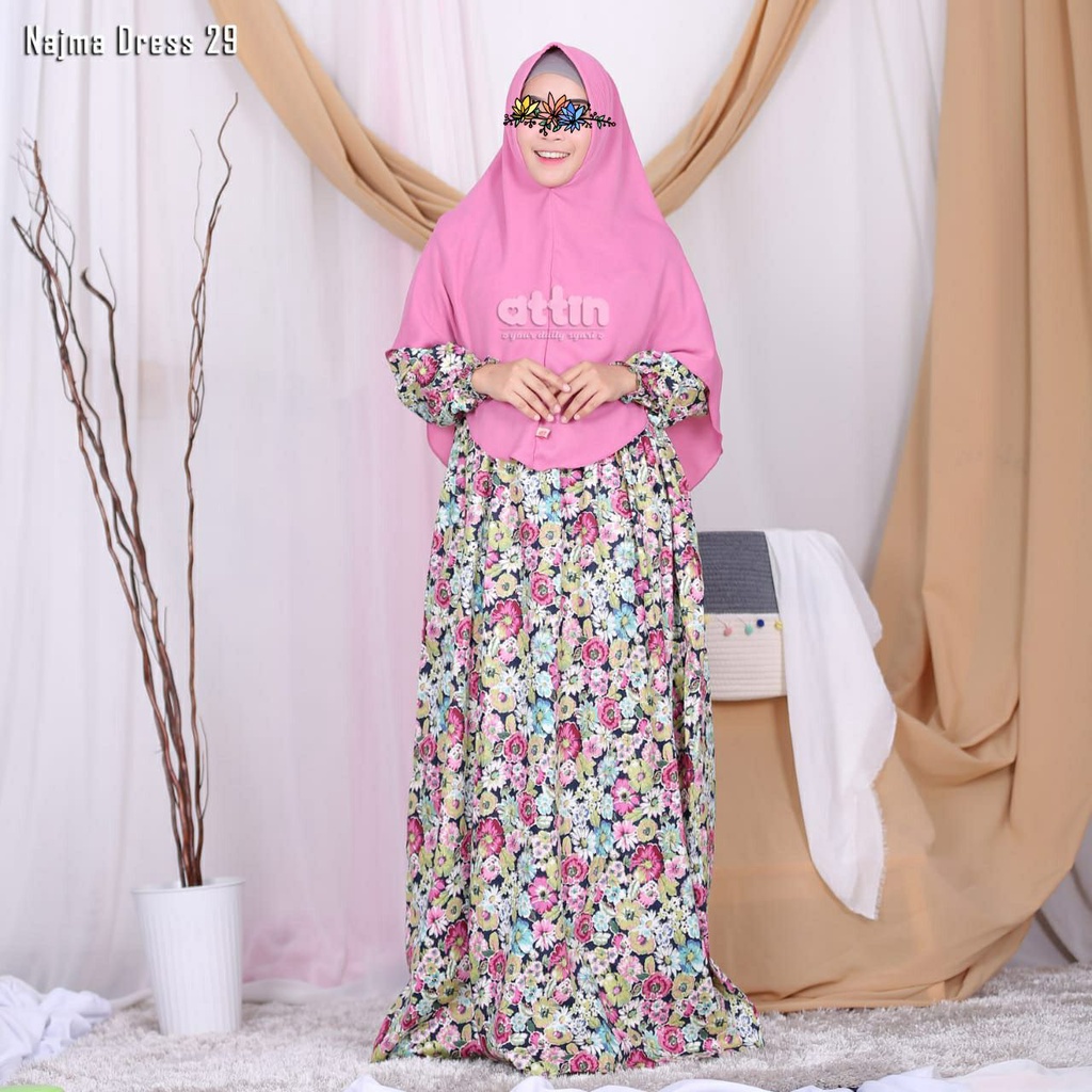 Gamis wanita Najma dress by Attin
