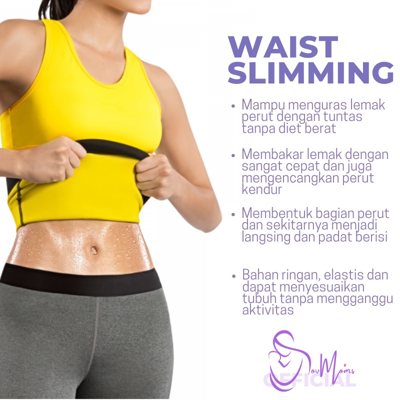 Korset Pelangsing Perut Buncit Wanita Korslet Pelangsing Alat Pengecil Perut Tubuh Pinggul Corset Pembakar Lemak Waist Hot Shapers Neotex Original Body Shapers