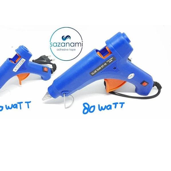 

옷 Alat Lem Tembak Besar 80 Watt glue gun Lem Bakar Cair +isi Refill 28cm Terbaru