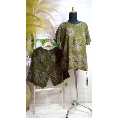 SETELAN KULOT PENDEK SETCEL PENDEK PIYAMA PENDEK DAILY WEAR BAJU HARIAN BAJU TIDUR BATIK PEKALONGAN 
