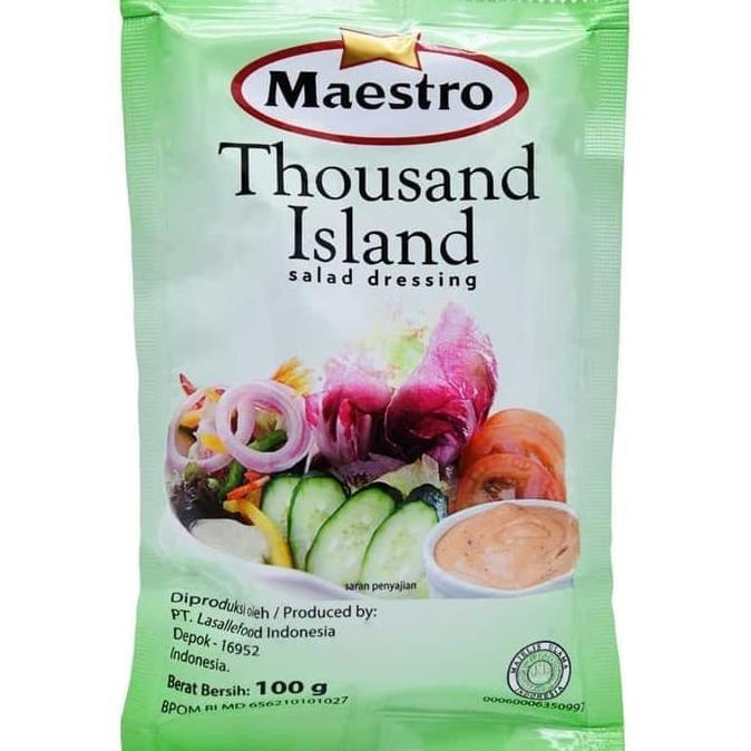 

Maestro Thousand Island 100Gr - Salad Dressing