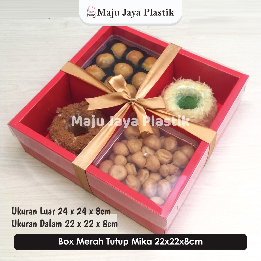 Jual Box 22x22x8/ Cake Box 24x24x8 Ukuran Dalam 22x22x8 TEBAL ...